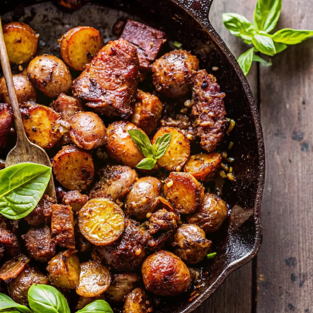 Garlic Butter Steak Bites with Herbs 1