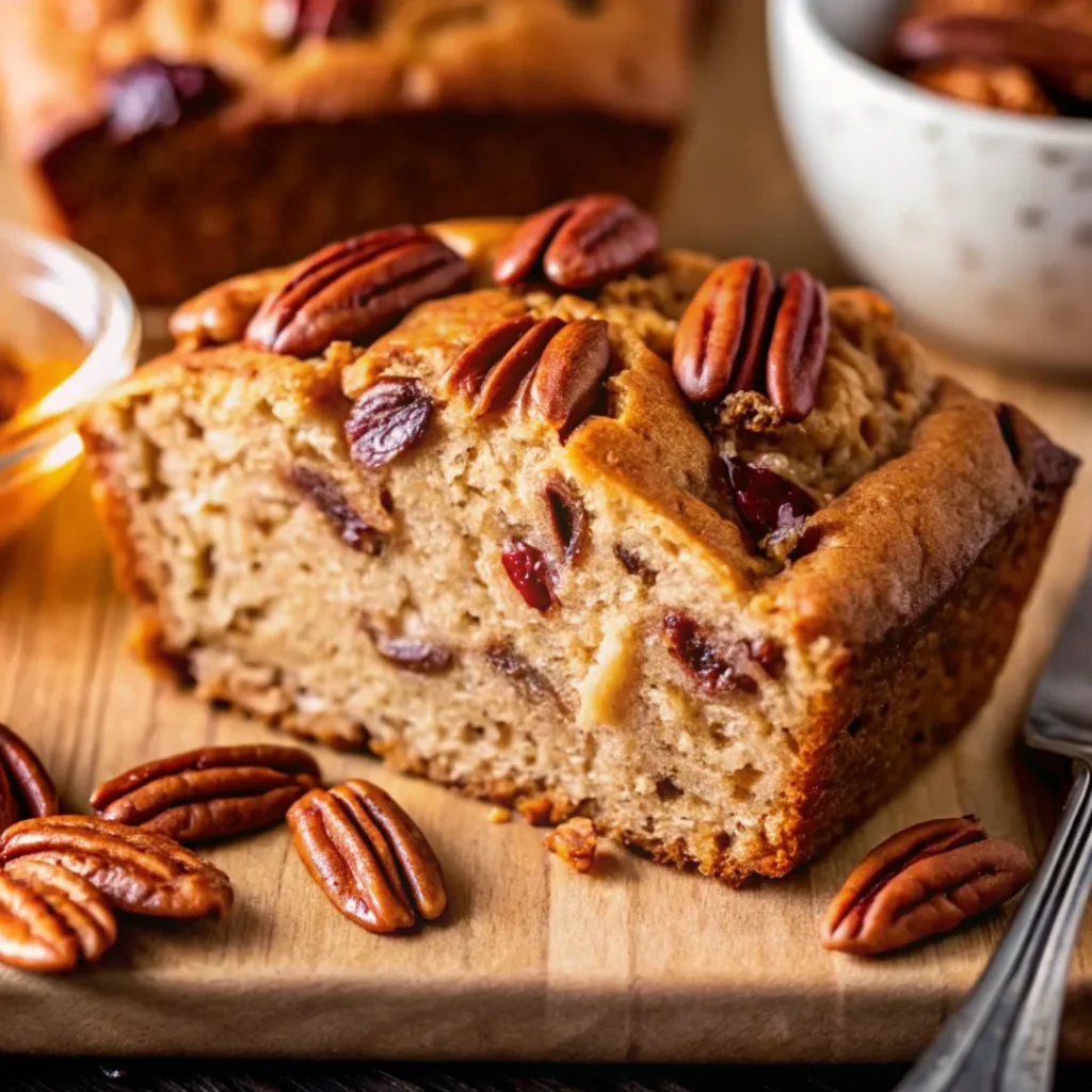 Moist & Buttery Pecan Bread 1