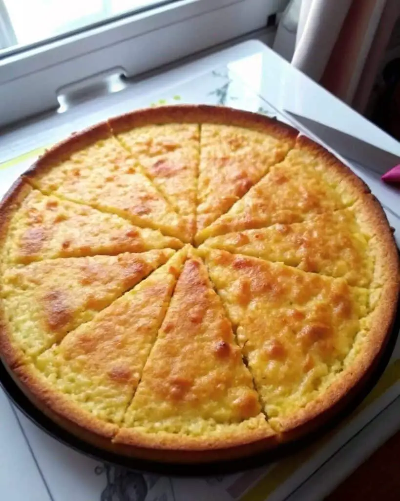 pan de elote casero