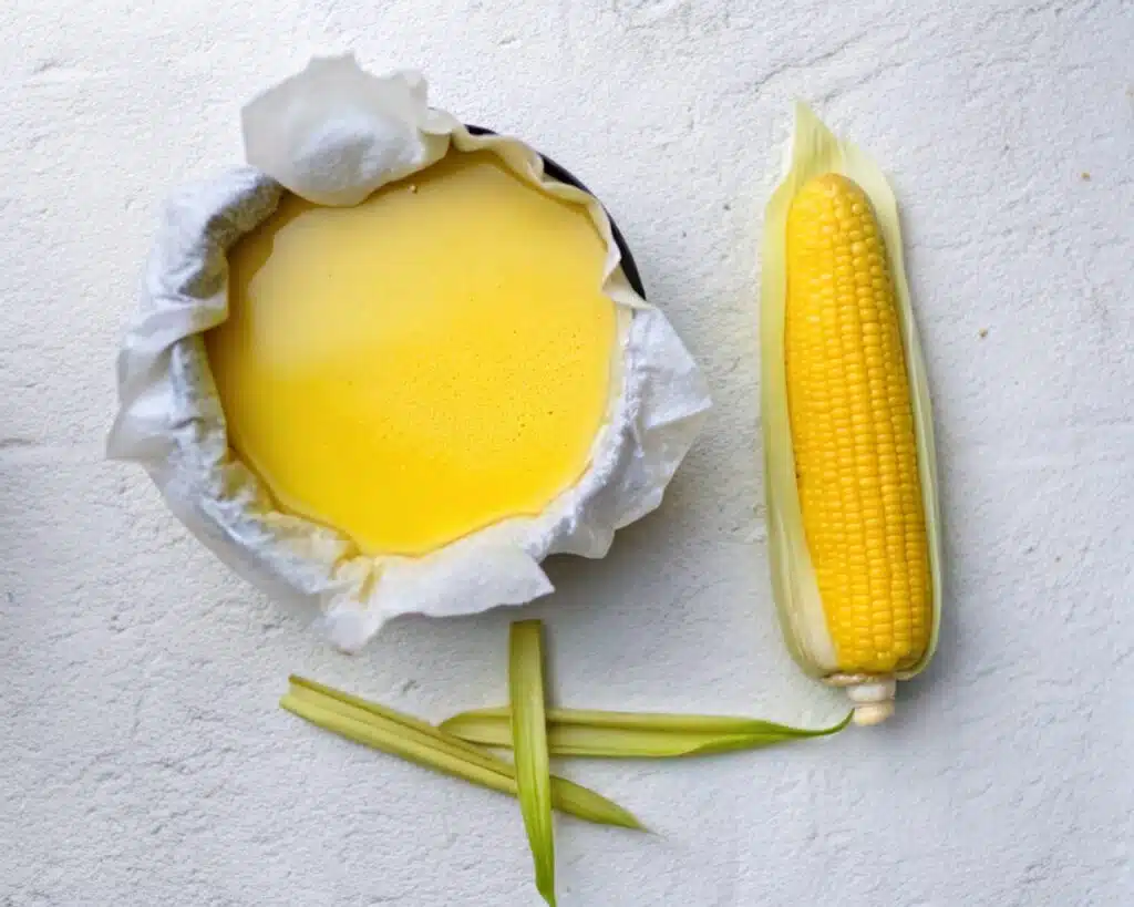pan de elote casero