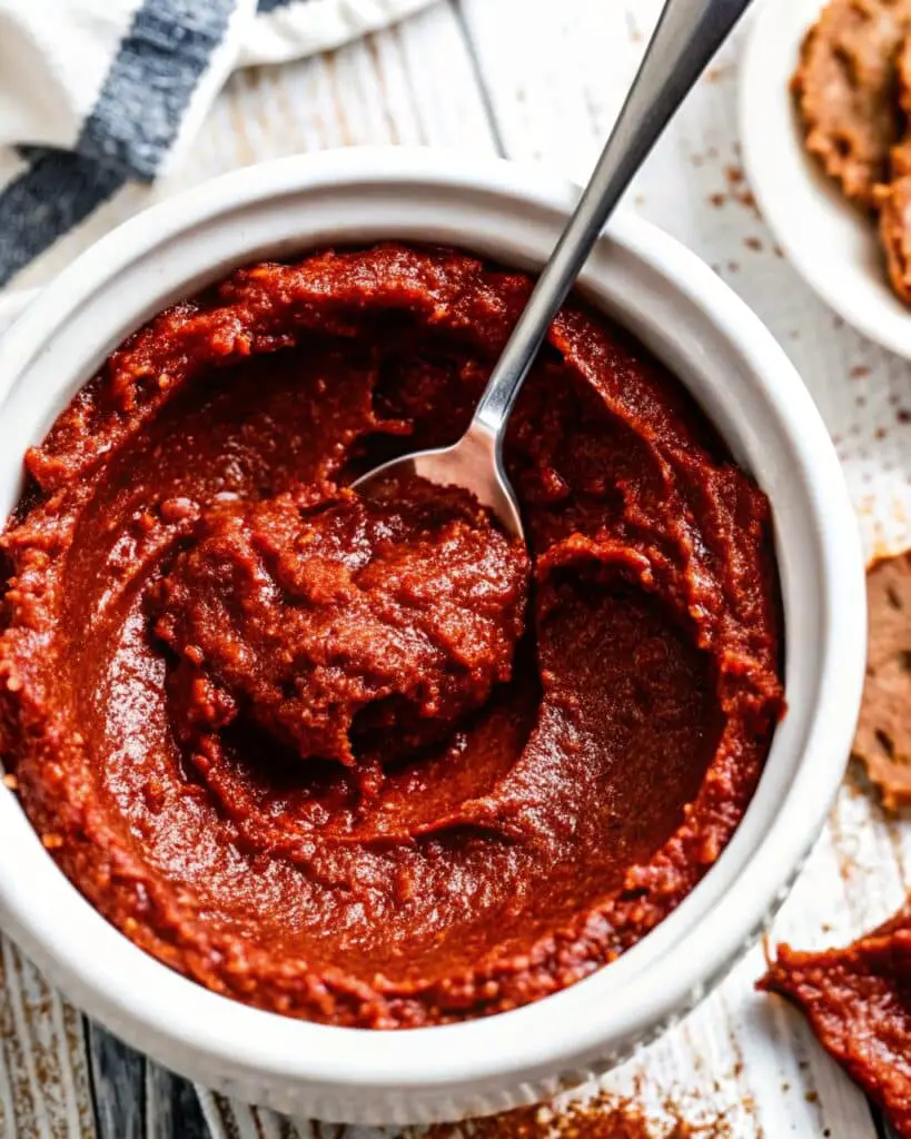 Hello Fresh Tex Mex Paste Copycat Recipe in glass jar