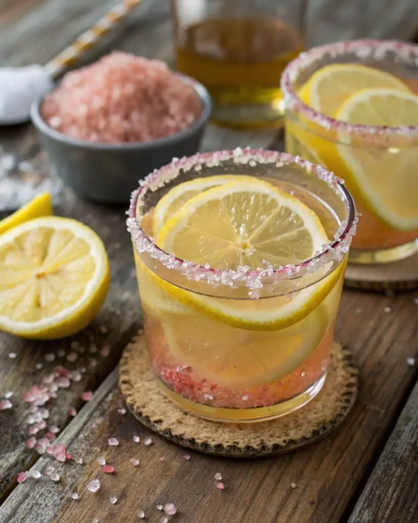 pink salt and ACV detox combo
