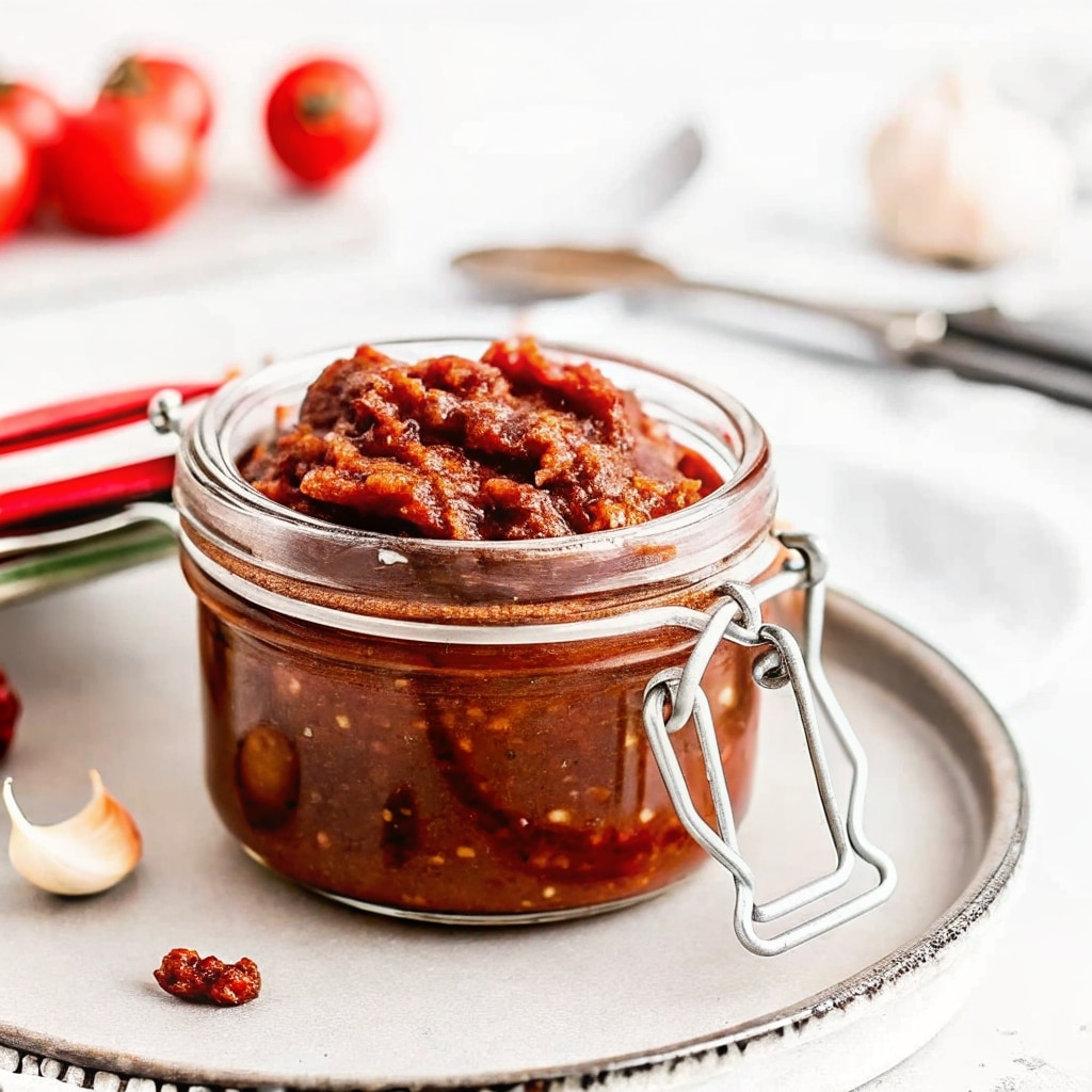 Hello Fresh Tex Mex Paste Copycat Recipe in glass jar