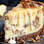 Pastel de Queso con Piña y Nueces