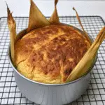 Pastel de Elote con Naranja