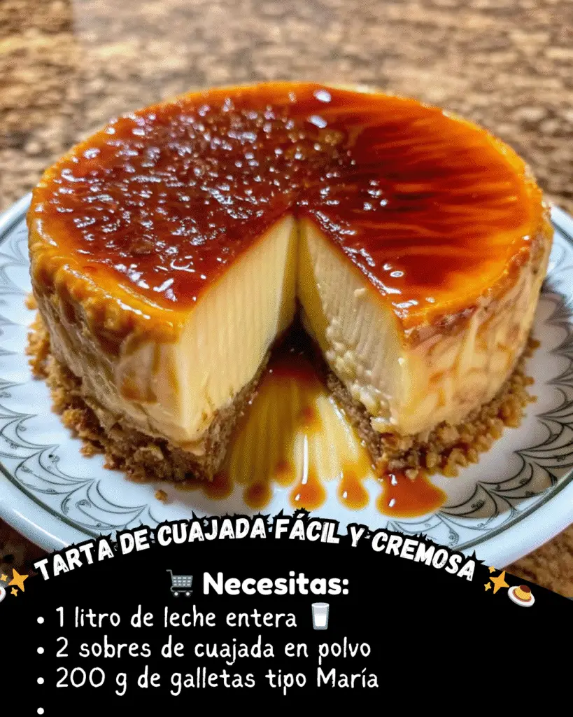 Tarta de Cuajada Fácil