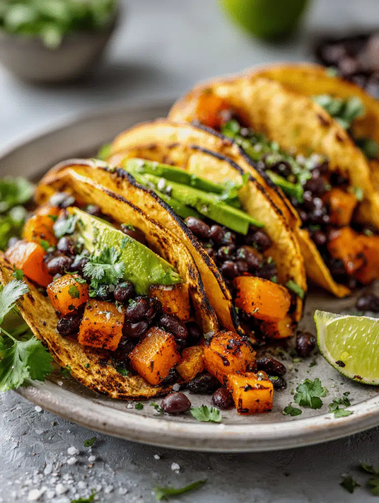 Butternut Squash Tacos