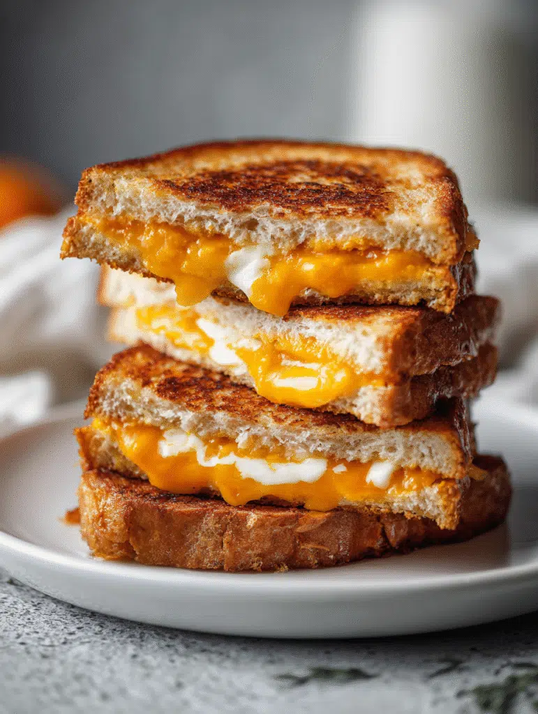 Pumpkin Sourdough Grilled Cheese