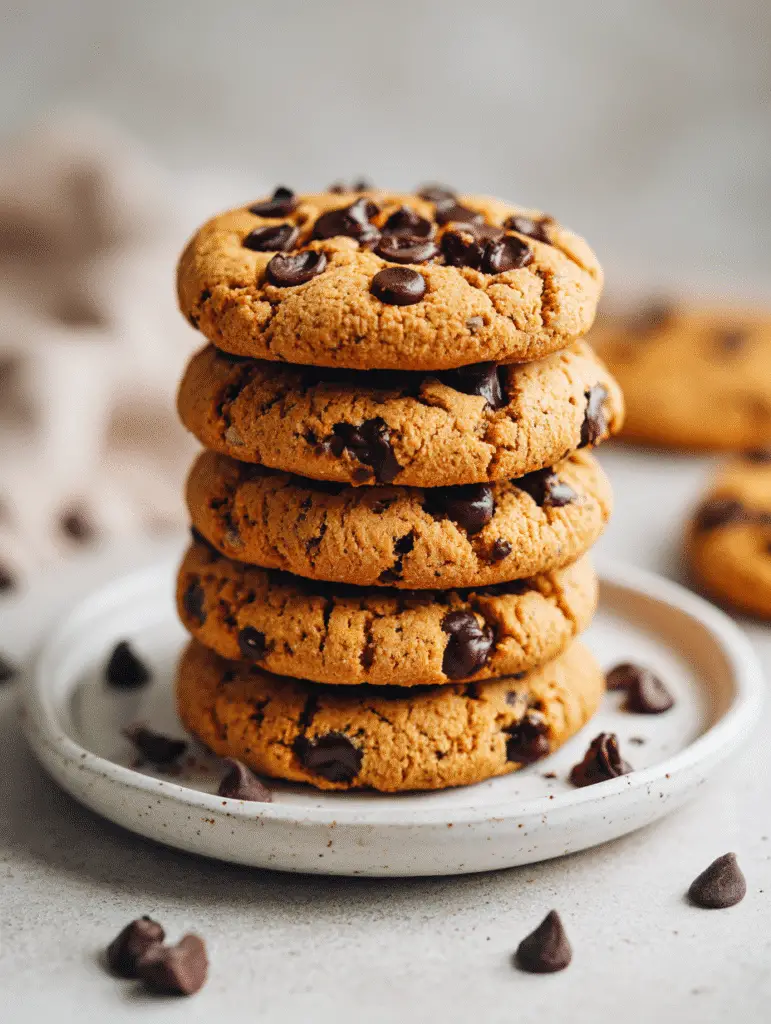 Pumpkin Chocolate Chip Cookies