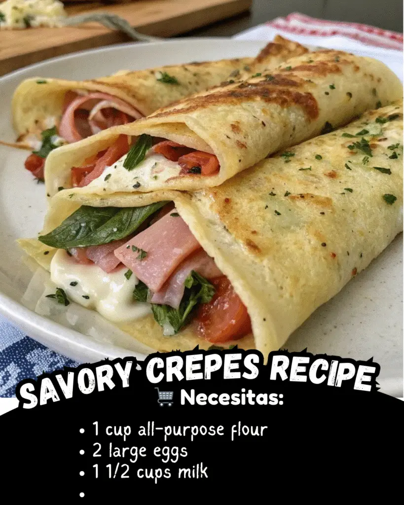 Savory Crepes Recipe