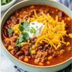 Taco Soup – Mexican Comfort in a Bowl 5 Taco Soup