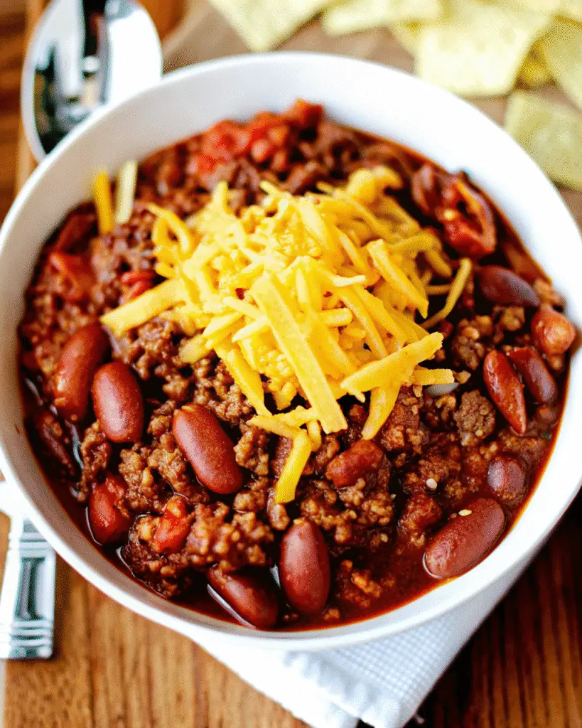 Beef Chili Recipe