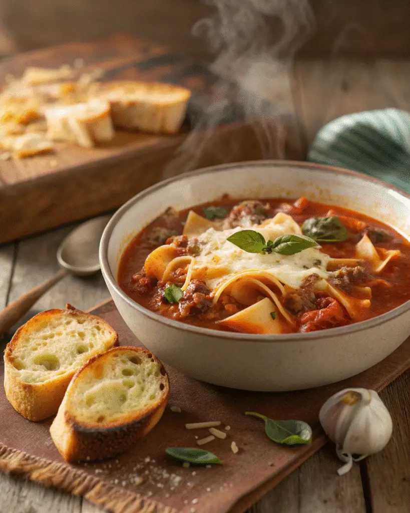 Lasagna Soup