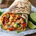 Smoky Chipotle Ranch Grilled Chicken Burrito Recipe
