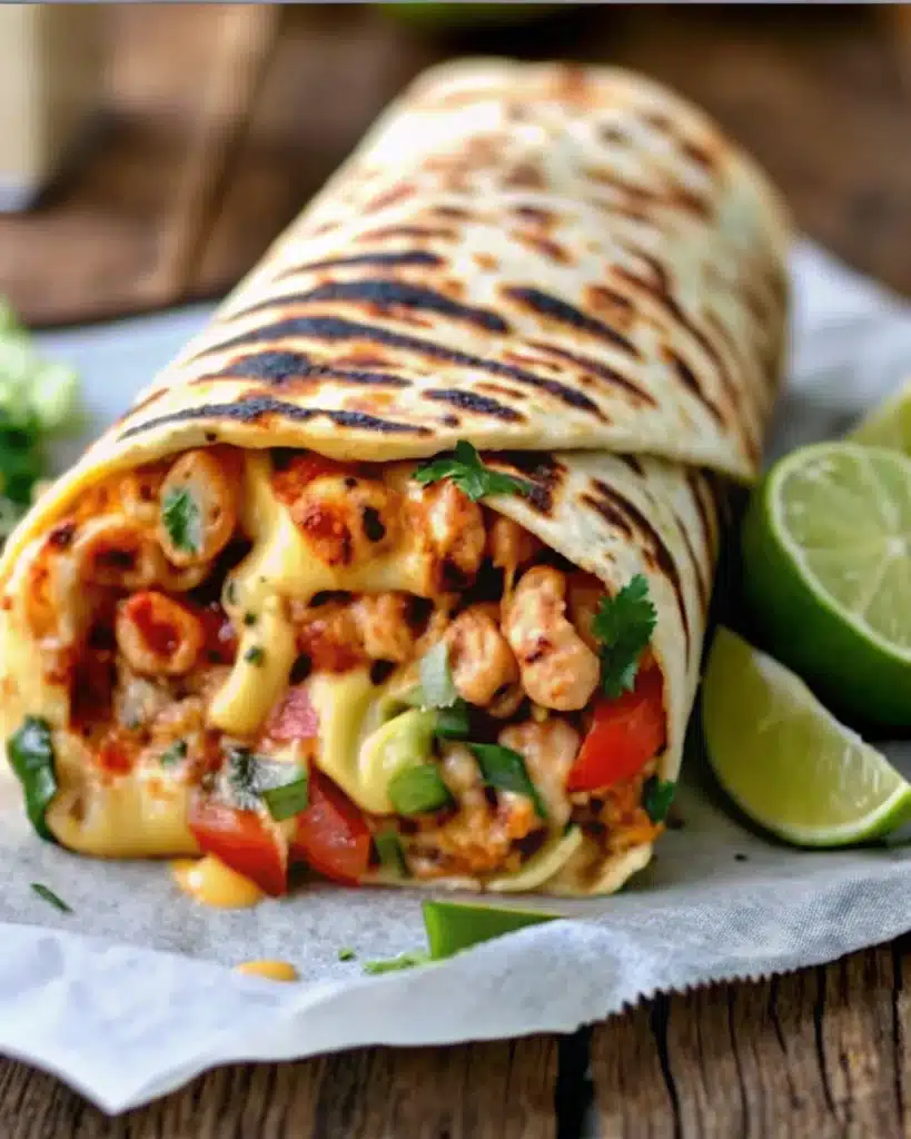 Smoky Chipotle Ranch Grilled Chicken Burrito Recipe 4 Smoky Chipotle Ranch Grilled Chicken Burrito Recipe