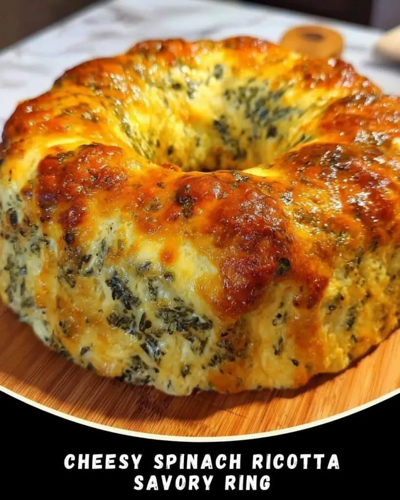 Rosca de Espinaca y Ricotta