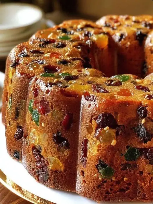 Pastel Tradicional Alemán de Frutas