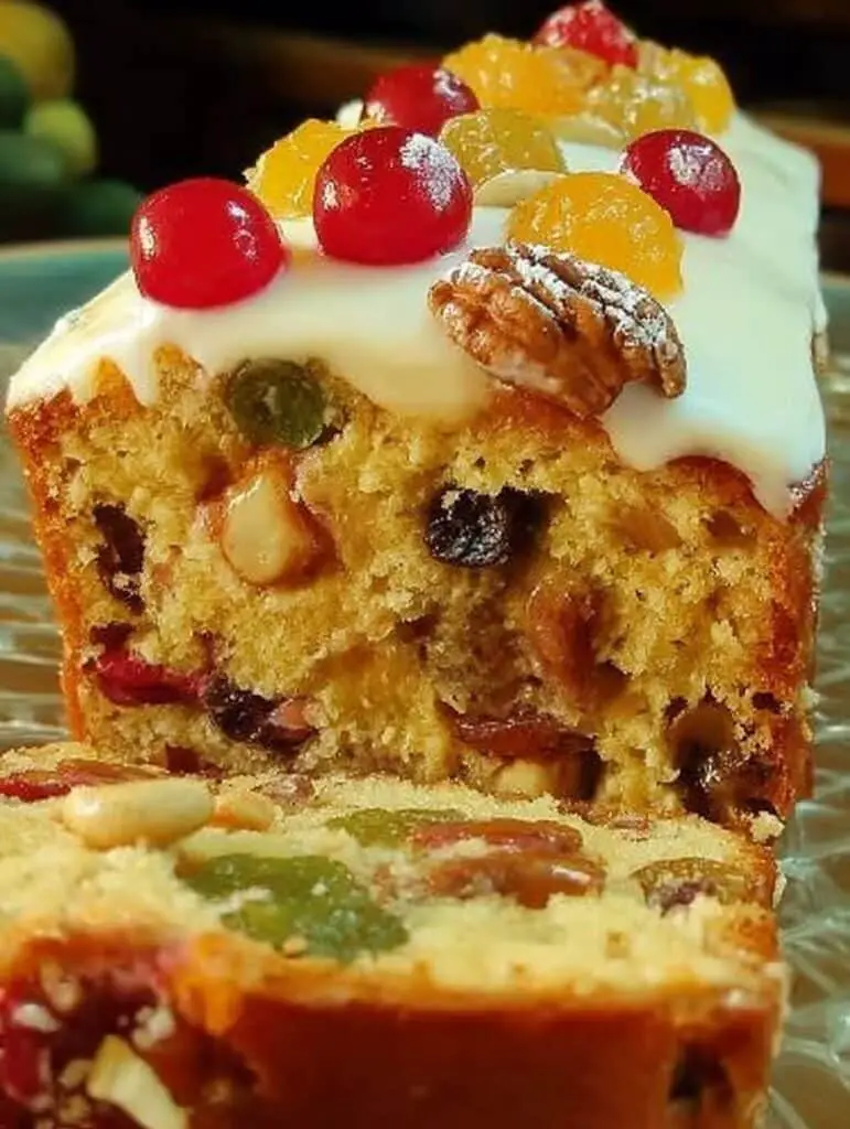 Budín Navideño con Frutas