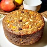 Pastel Saludable de Avena Manzana y Zanahoria 