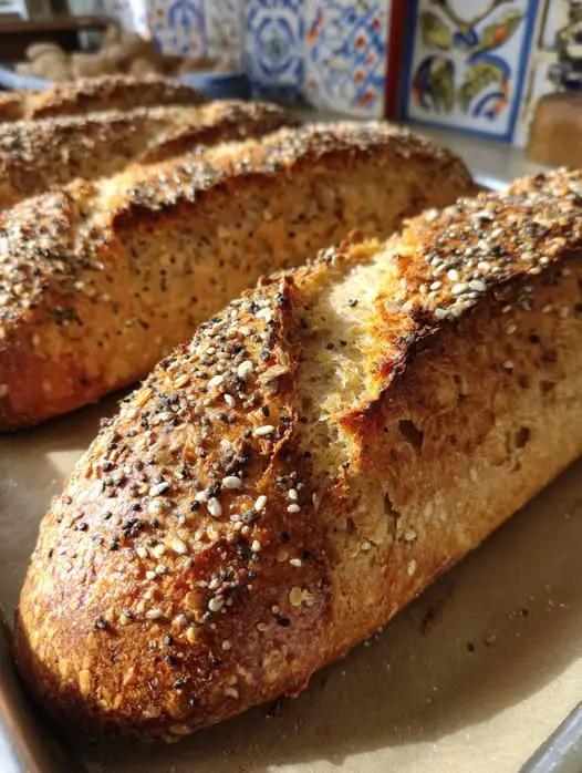 Pan Rústico de Avena y Chía