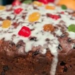 Tarta Negra Navideña