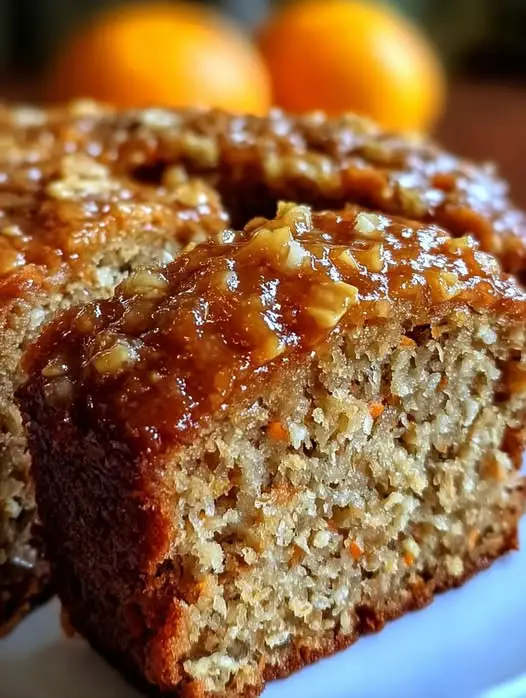 Bizcocho de Avena Manzana y Zanahoria – Suave, Nutritivo y Lleno de Sabor Natural