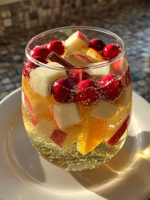 Sangría Navideña Blanca sin Alcohol