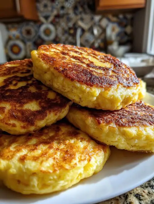 Panecitos de Elote Cremosos en Sartén