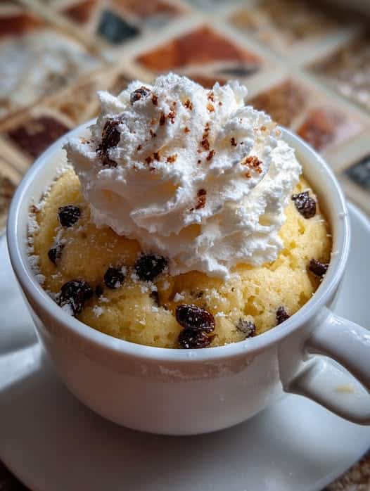  Bizcocho en Taza Navideño