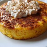 Pastel de Elote Suave con Queso y Canela