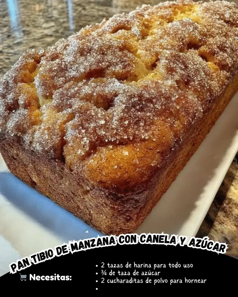 Pan Tibio de Manzana