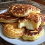  Hotcakes de Elote con Corazón de Philadelphia