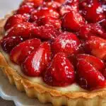 Tarta de Frutillas Casera