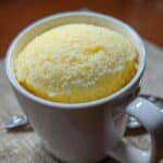 Mug Cake de Yogur y Limón