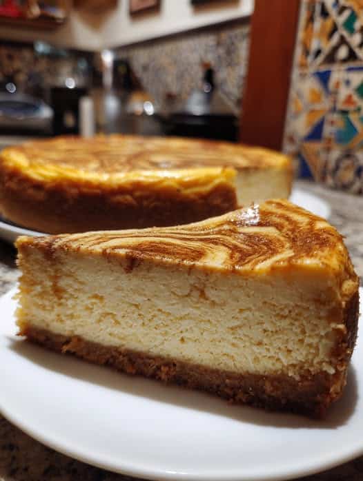 Pay de Queso con Café