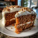 Pastel de zanahoria esponjoso