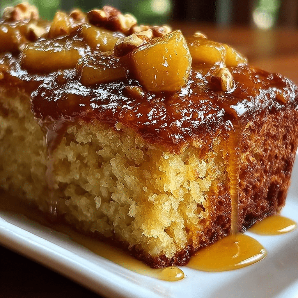 Budín de Manzana Integral