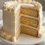 Pastel de Vainilla con Betún de Mantequilla