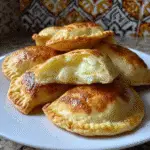 Mini Empanadas de Elote con Corazón de Queso