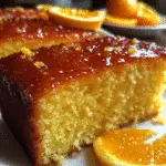 Pastel de naranja de la abuela