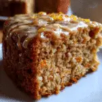 Bizcocho de Avena Manzana y Zanahoria