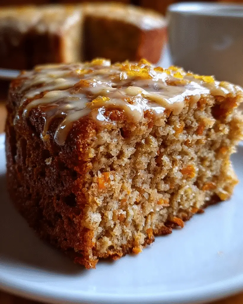 Bizcocho de Avena Manzana y Zanahoria