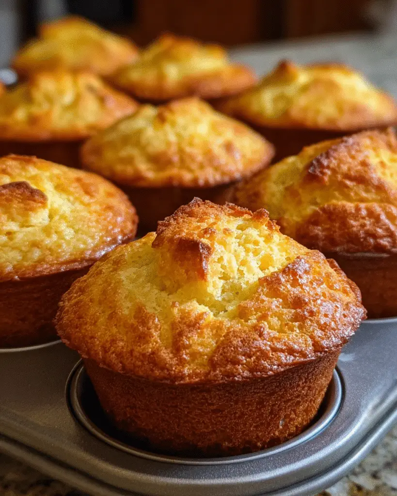 Mantecadas de elote en licuadora