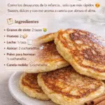 Panqueques de Elote con Canela