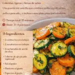 Calabacitas y Zanahorias Salteadas