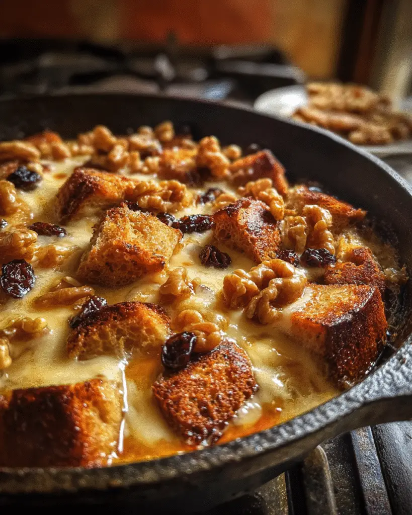 Capirotada Cremosa de Sartén