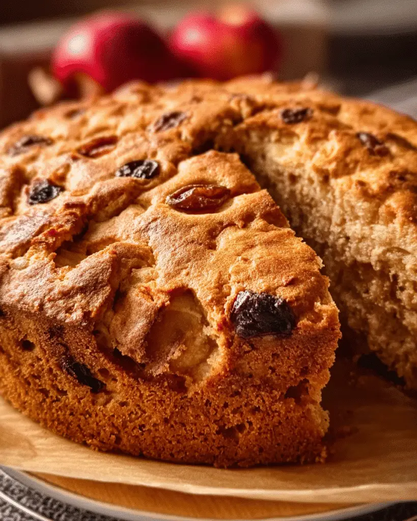 Pastel Saludable de Avena y Manzana