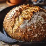 Pan de Avena y Chía en Sartén