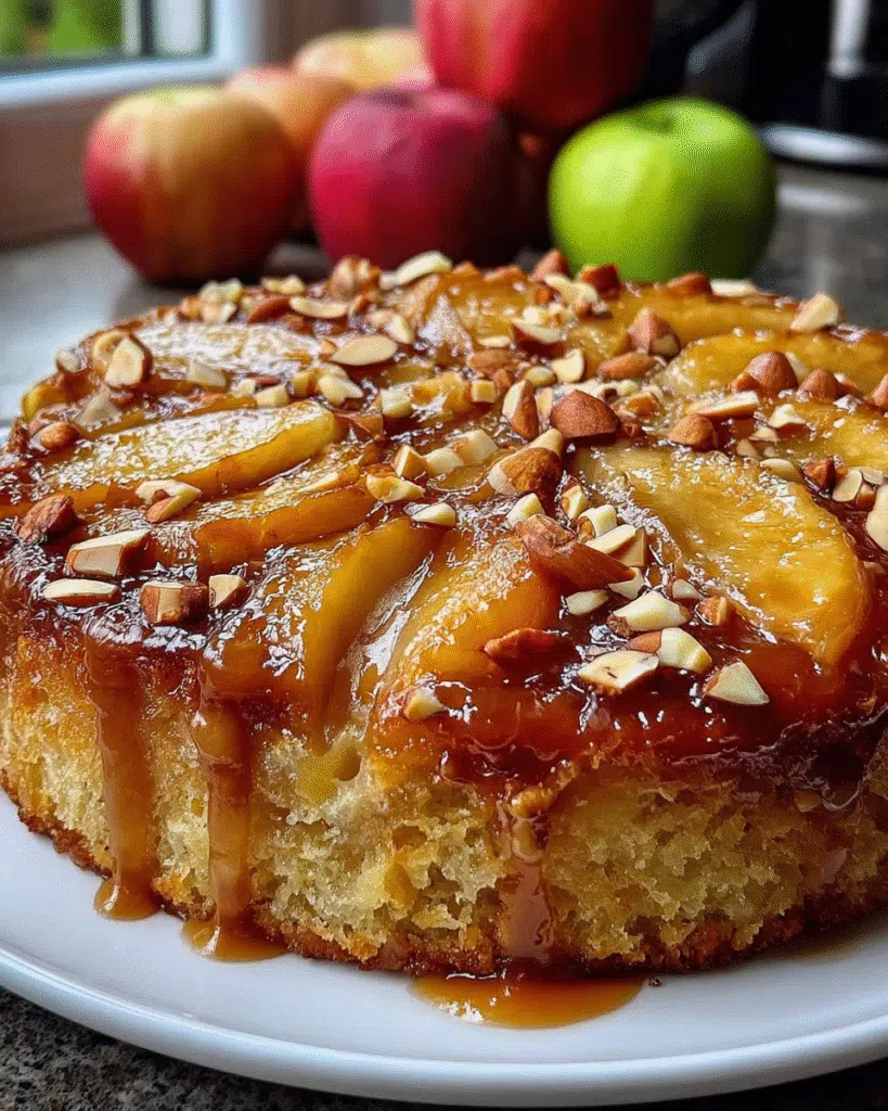 Pastel de Manzana sin Harina