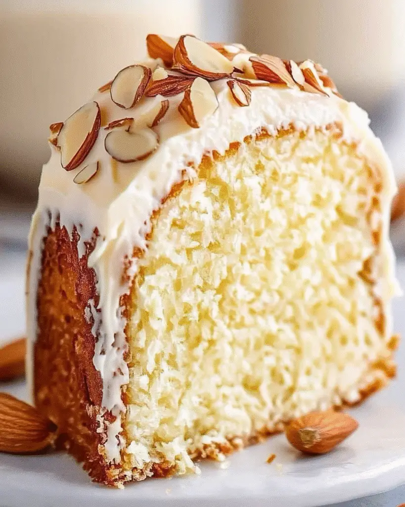 Pastel de Almendras Esponjoso